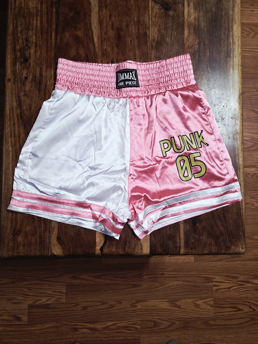 Steve Aoki's DIM MAK/One-Piece Collab Women's Pink Atlas Shorts